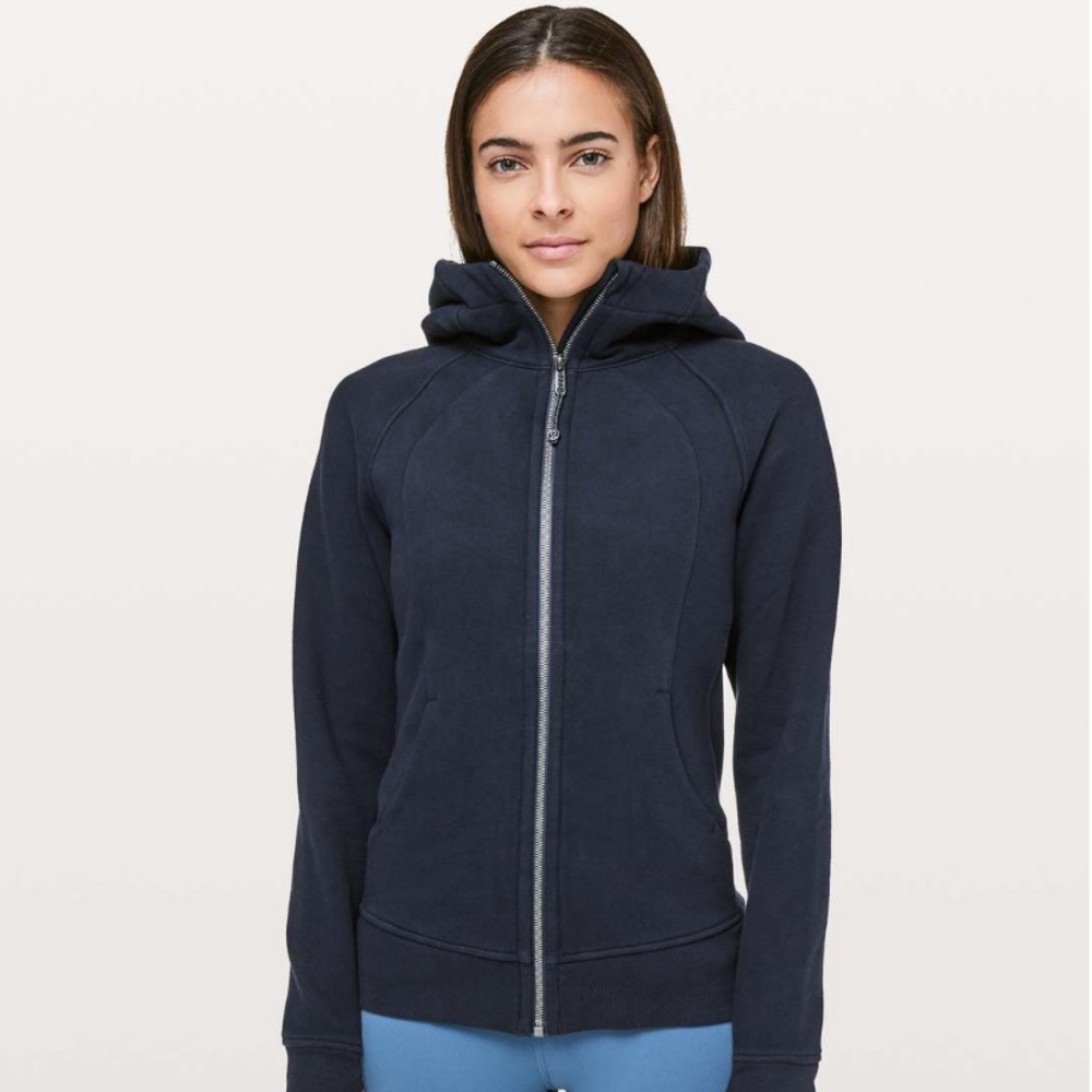 lululemon scuba hoodie in true navy